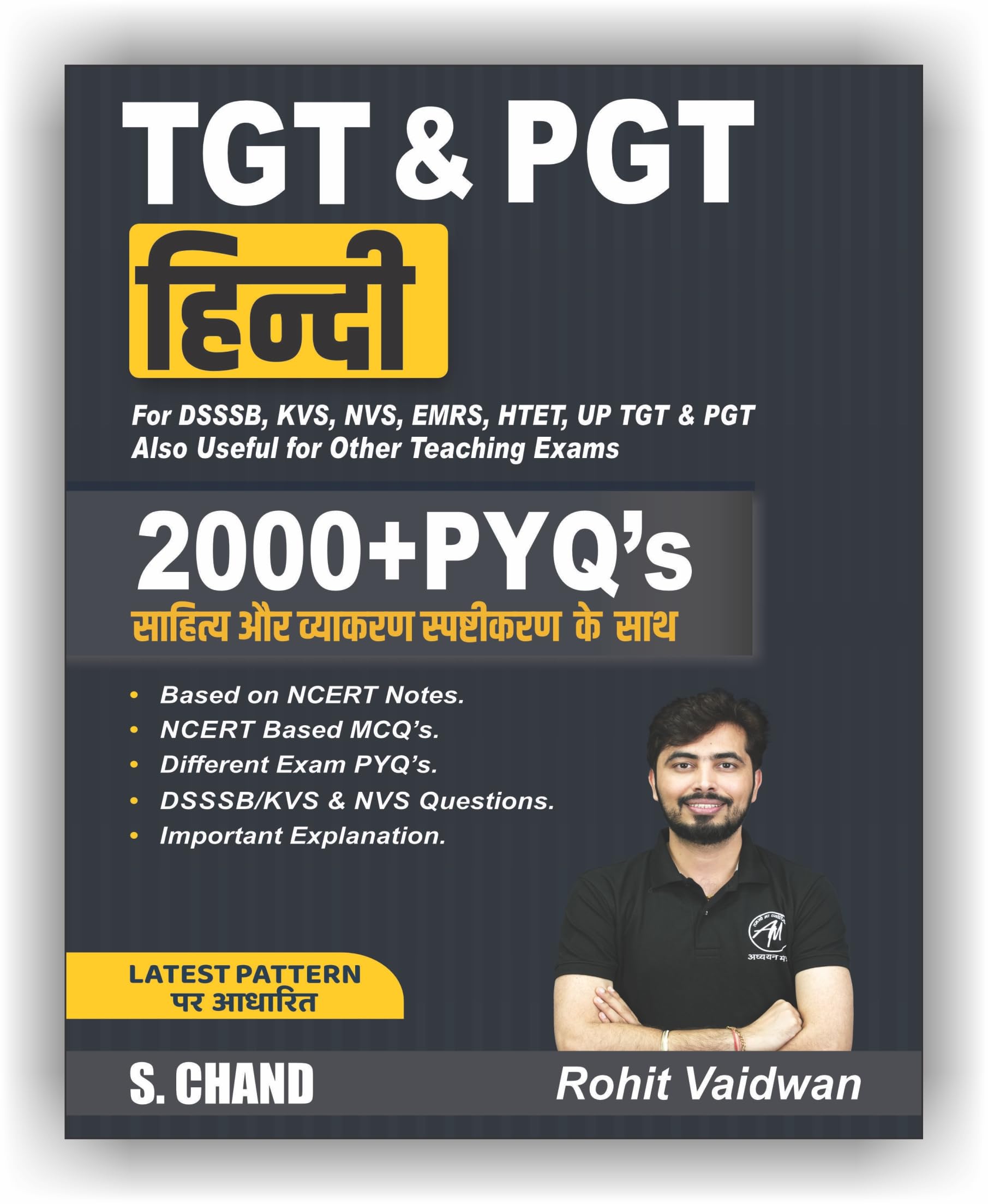  (Hindi) TGT & PGT Exam Book 2025  2026 for DSSSB, KVS, NVS, EMRS, HTET, UP TGT & PGT (UPTGT/UPPGT) Also Useful for Other Teach