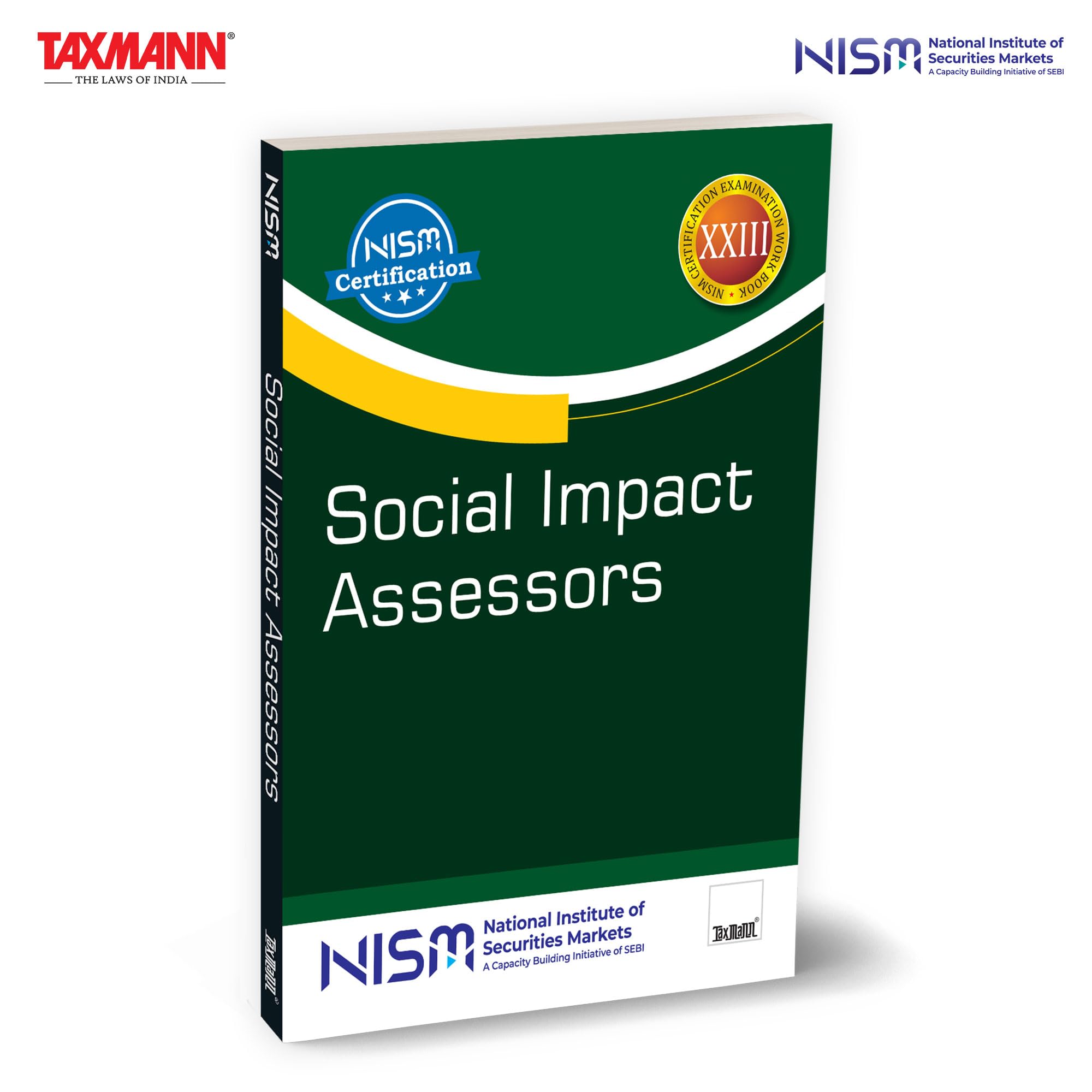 NISM X ICAI X Taxmanns Social Impact Assessors  Authoritative Guide for Understanding Social Impact Assessment & Certificatio