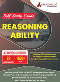 Reasoning Ability : Self Study Guide Book With 33 Topics Covered (1600+ Mcqs In Practice Tests)  Useful For Ssc, Railway, Udc, 