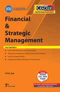 Taxmanns CRACKER for Financial & Strategic Management (Paper 8 | FSM | FM & SM)  Covering past exam questions (topicwise) & 