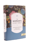 NIV, The Womans Study Bible, Hardcover, FullColor, Red Letter: Receiving Gods Truth for Balance, Hope, and Transformation