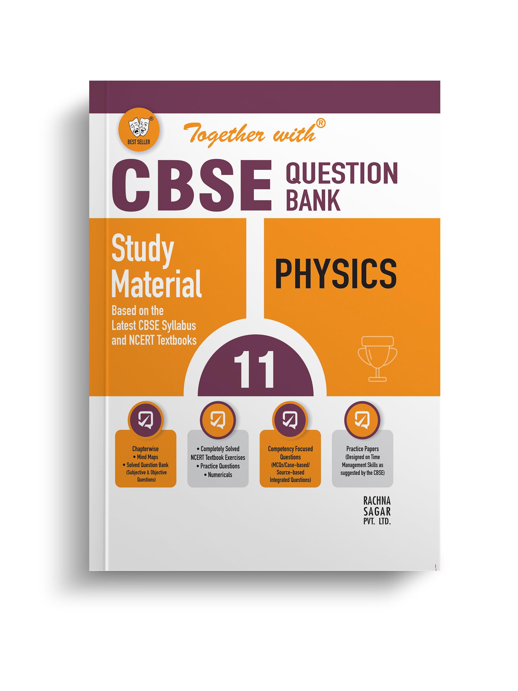 Together with CBSE Question Bank Class 11 Physics with Sample Paper for Exam 2024 (Chapterwise & Topicwise)