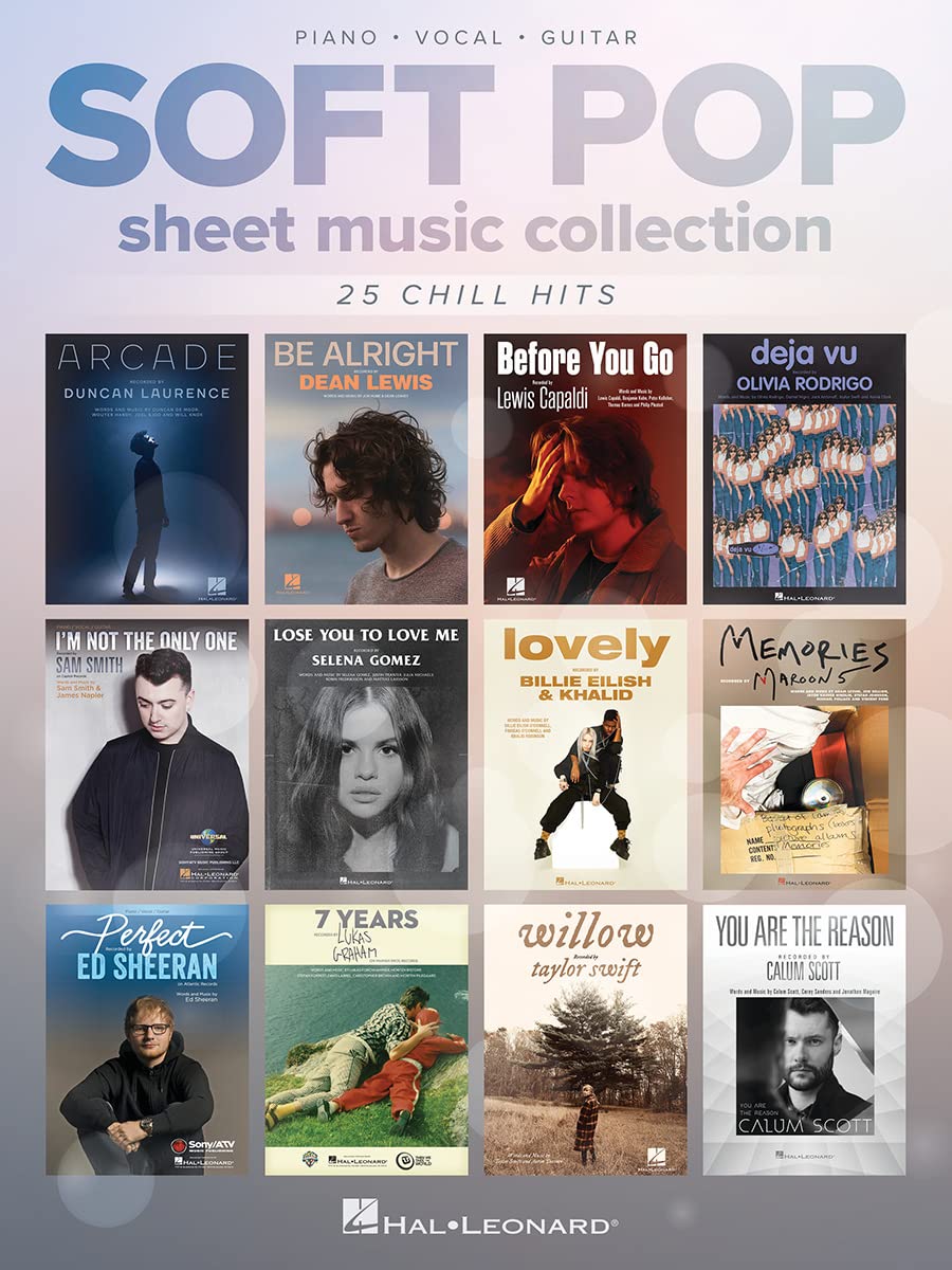 Soft Pop Sheet Music Collection  Piano/Vocal/Guitar Songbook