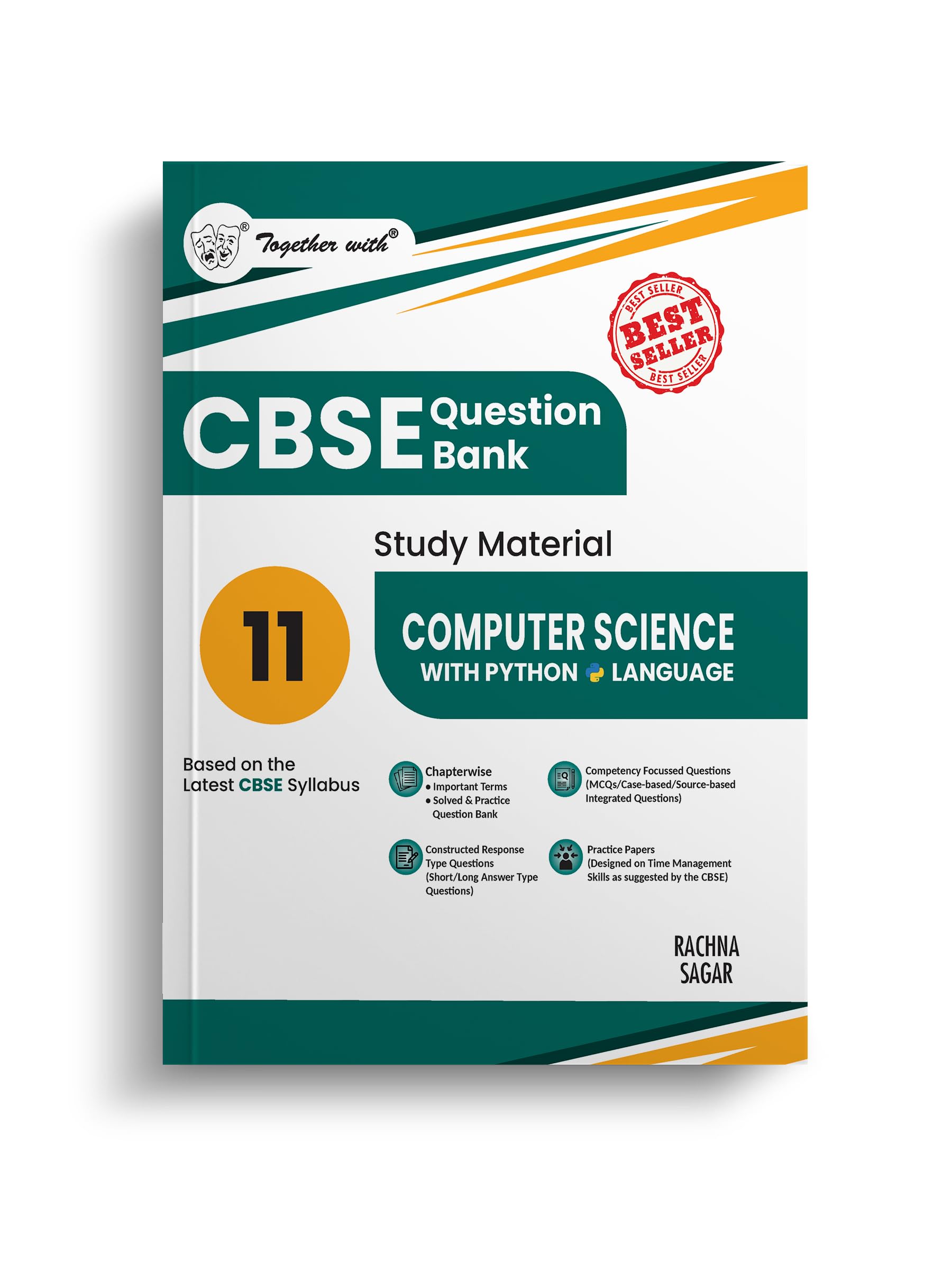 Together with CBSE Question Bank Class 11 Computer Science with Python for 202526 Exam (Chapterwise & Topicwise)