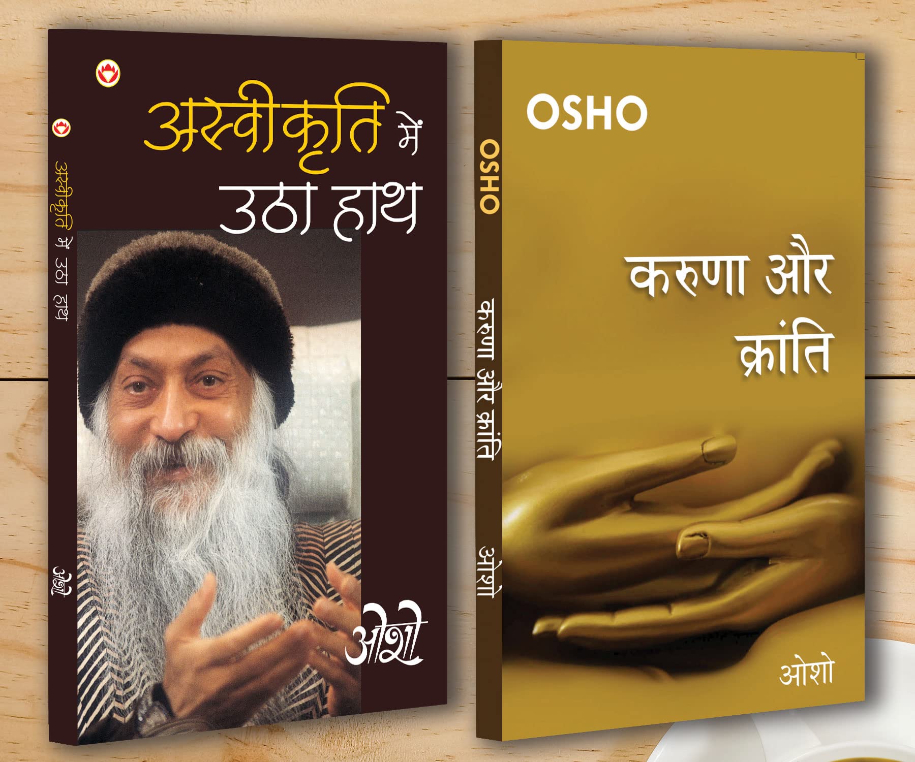 Aswikriti Mein Utha Hath (   ) + Karuna Aur Kranti (  ) (Set of 2 Books)