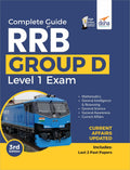 Complete Guide for RRB/ RRC Group D Level 1 Exam 3rd Edition