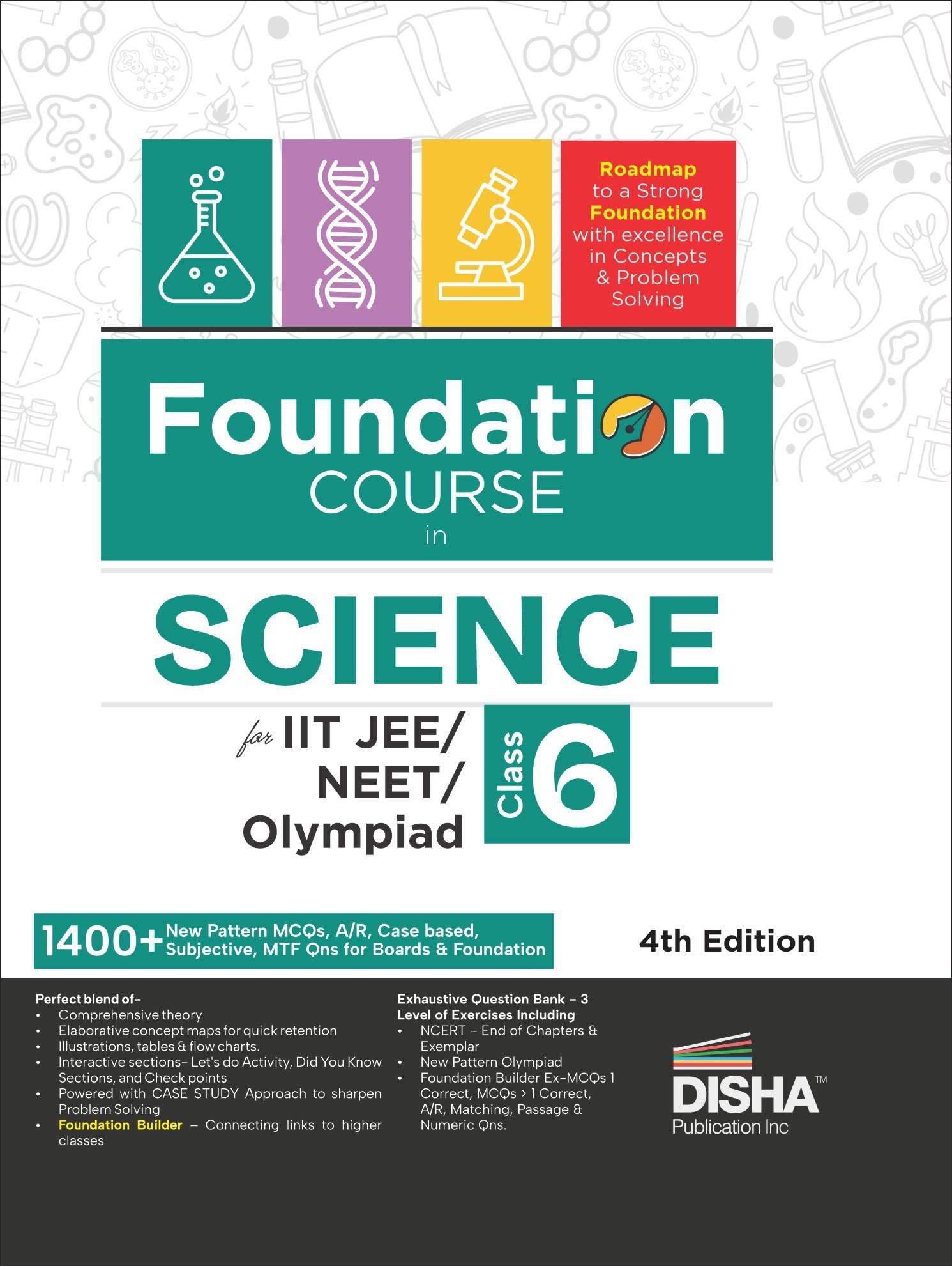 Foundation Course In Science Class 6 For IitJee/ Neet/ Olympiad  4Th Edition