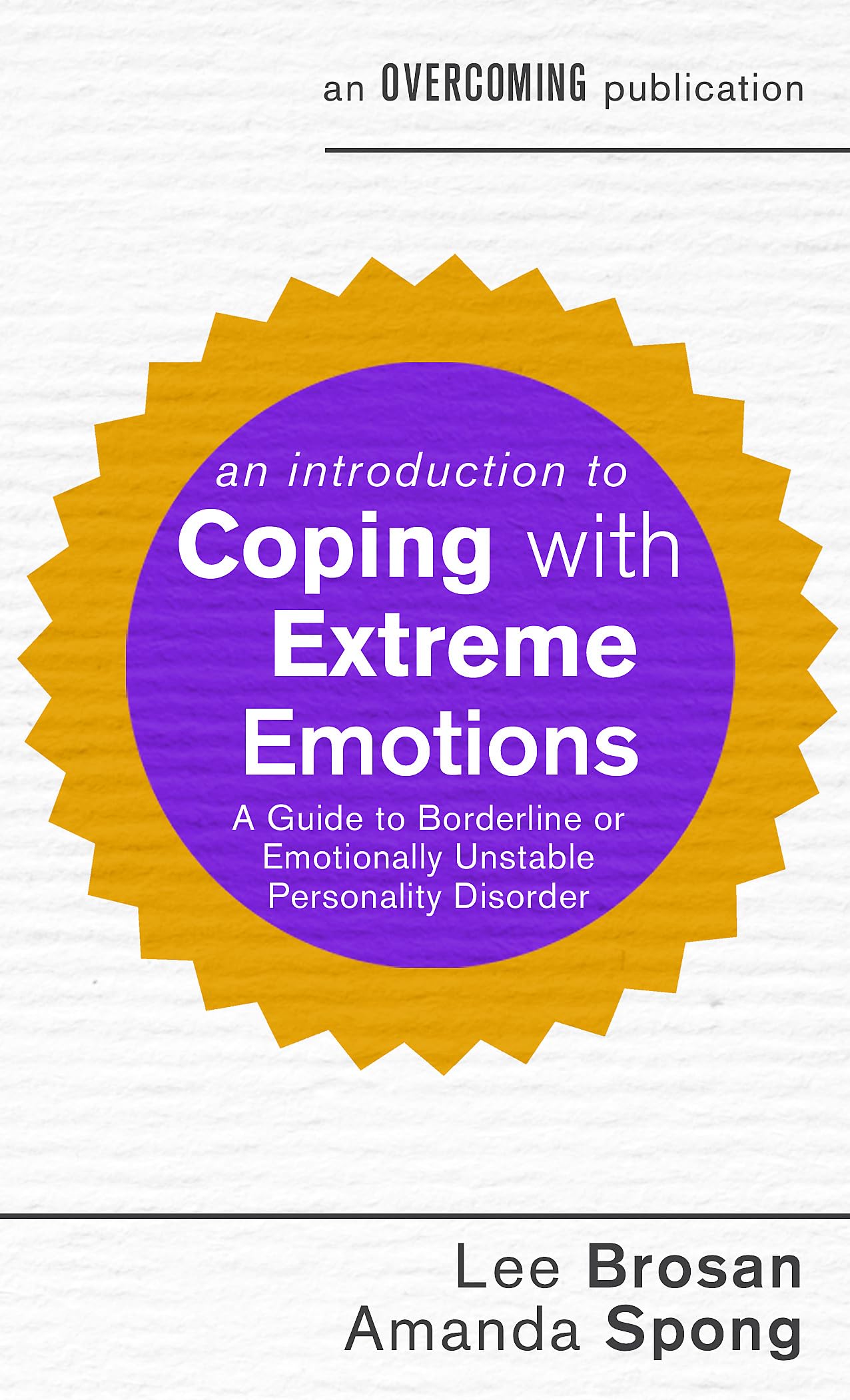 An Introduction to Coping with Extreme Emotions: A Guide to Borderline or Emotionally Unstable Personality Disorder (An Introduc