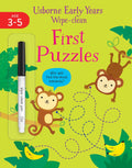Early Years WipeClean First Puzzles (Usborne Early Years Wipeclean, 21)