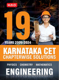 MTG 19 Years (20242006) Karnataka CET Chapterwise Solutions Physics, Chemistry & Mathematics | KCET Previous Year Solved Papers