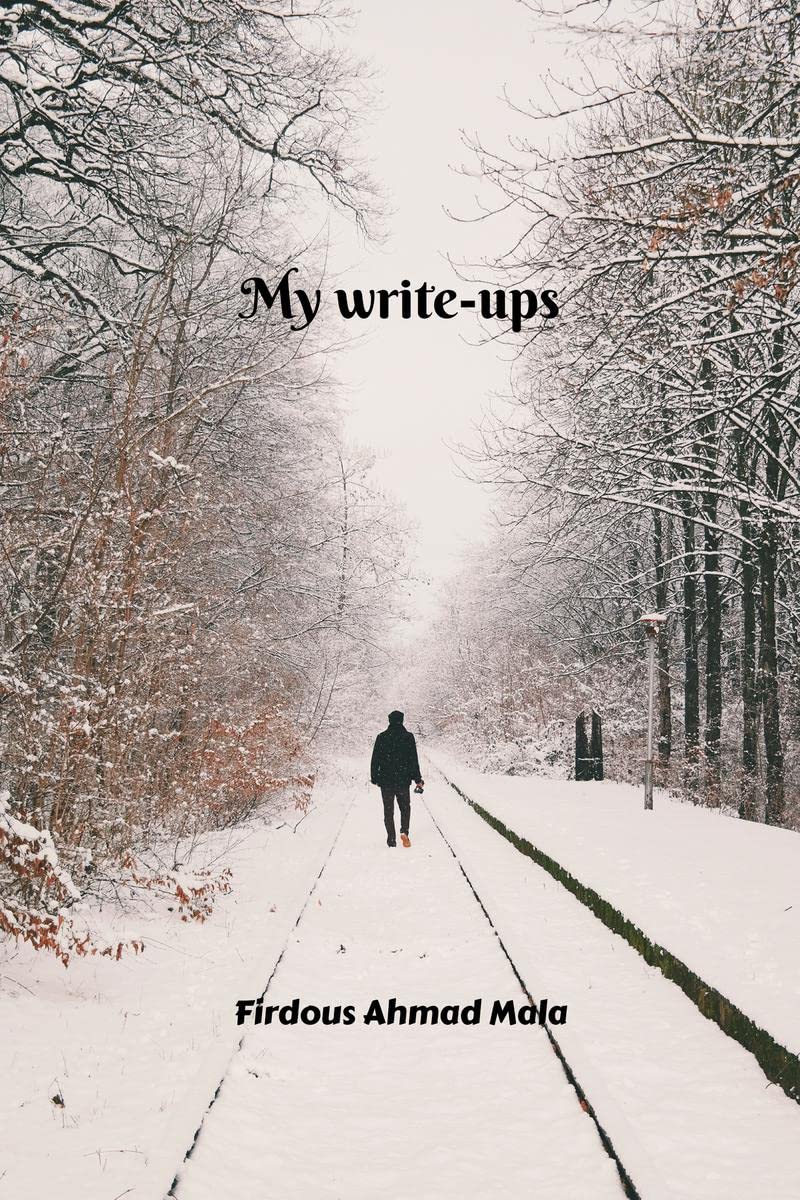 My writeups
