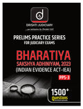 Drishti Judiciary Pps3 Bharatiya Sakshya Adhiniyam 2023, English, Comprehensive & ExamOriented, For Civil Judge, Cbi Pp, Apo E