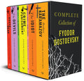 Complete Collection of Fyodor Dostoevsky 7 Paperback Books Box Set (Crime and Punishment, Notes from the Underground, The Idiot,