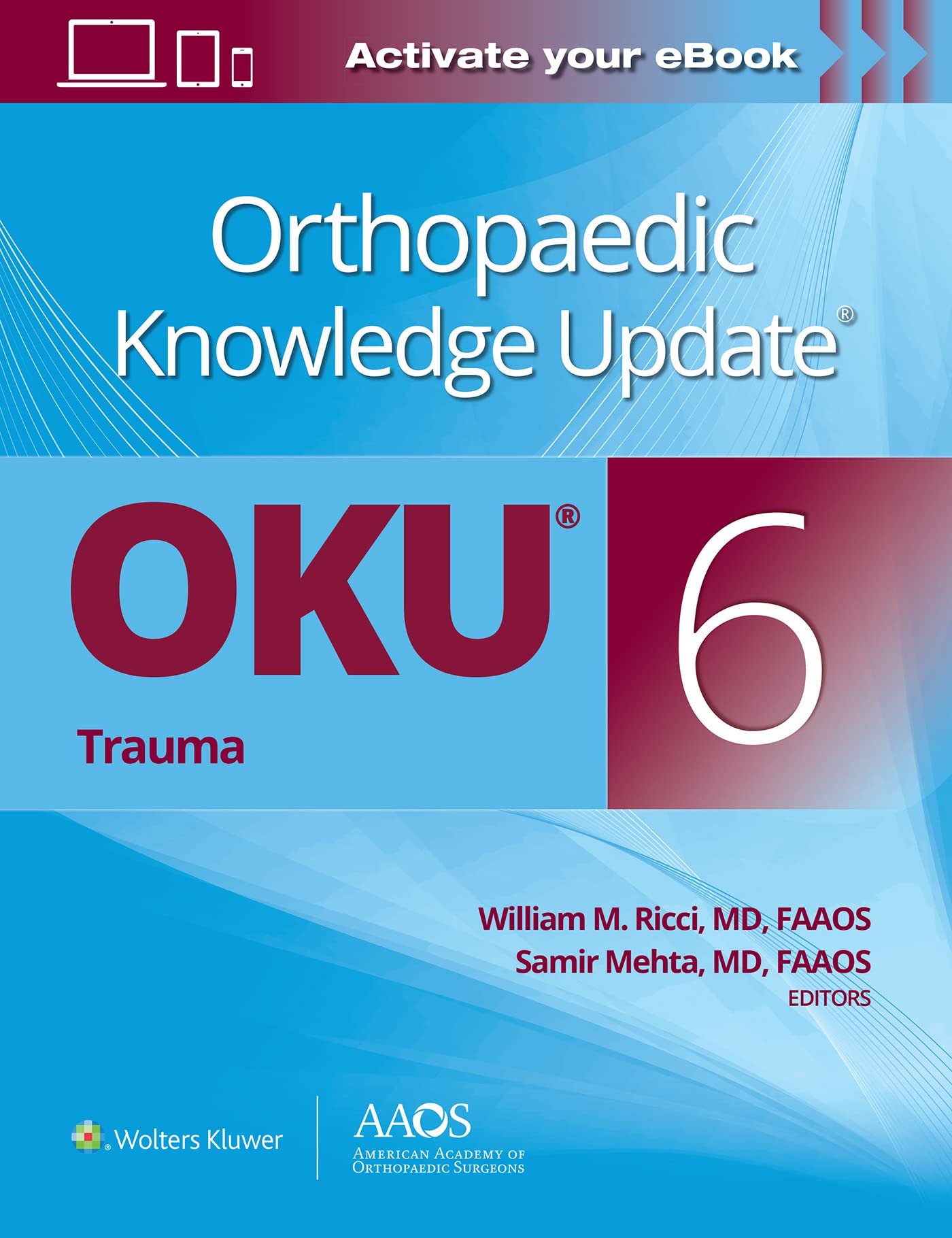 Orthopaedic Knowledge Update: Trauma 6 Print + Ebook (AAOS  American Academy of Orthopaedic Surgeons)