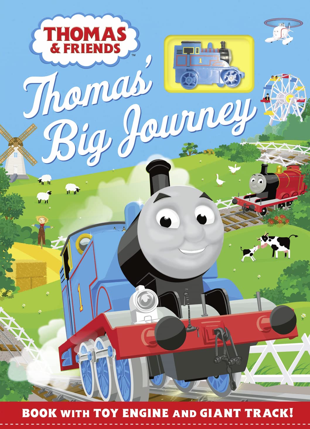 Thomas & Friends: Thomas Big Journey: Book with toy engine and giant track!