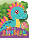 YLPYoung Learner Publications| Educational Dinosaur Activity Book for Age 6+ | Cute Shape | 48 Pages | Puzzles, Colouring, Brai