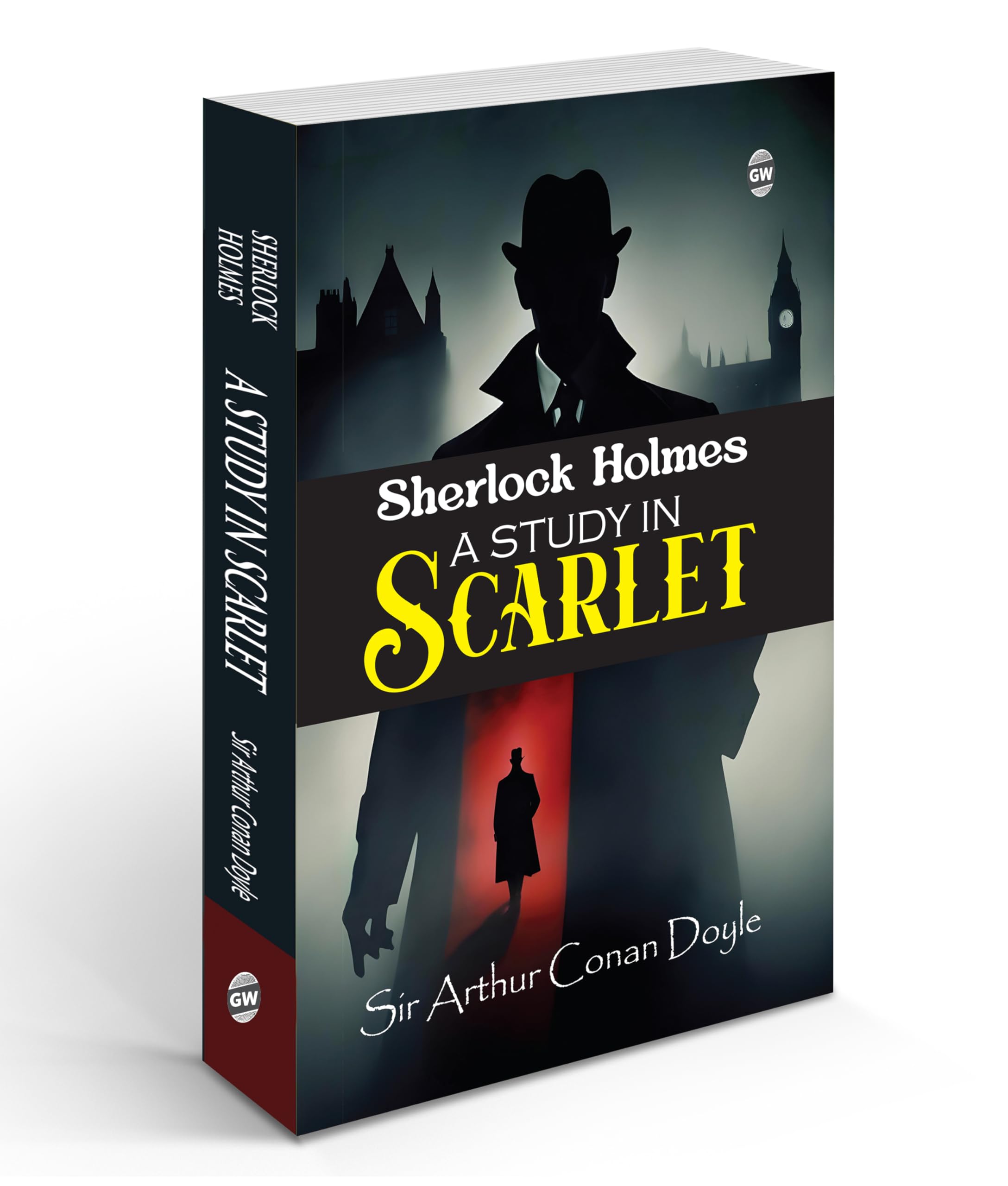 Sherlock Holmes  A Study in Scarlet (Paperback) : The First Sherlock Holmes Mystery, Classic Tale of Crime, Clues & Brilliant De