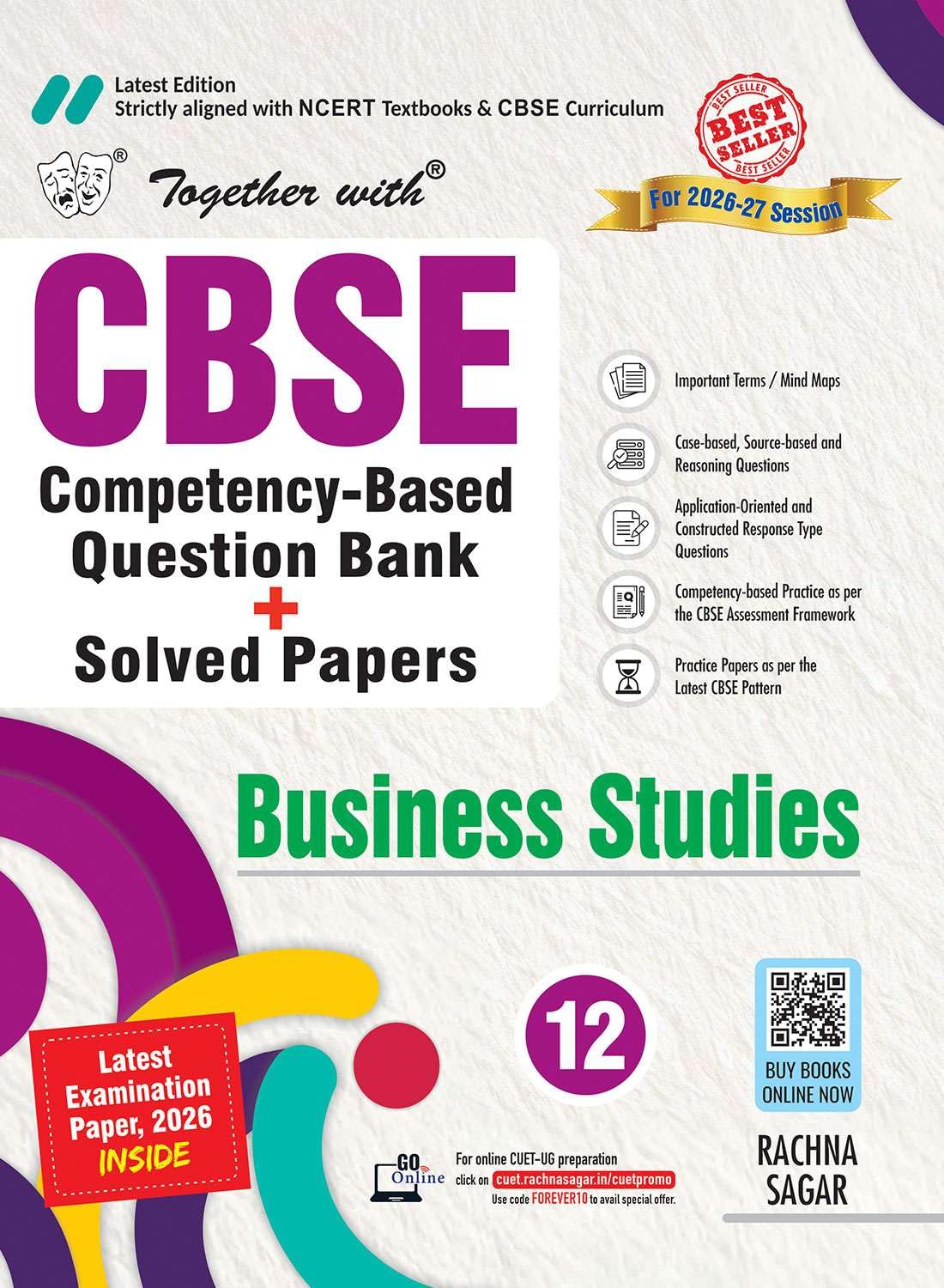 Together with CBSE Chapter wise Question Bank Business Studies for Class 12 20262027| With NCERTBased Topicwise Questions, 10