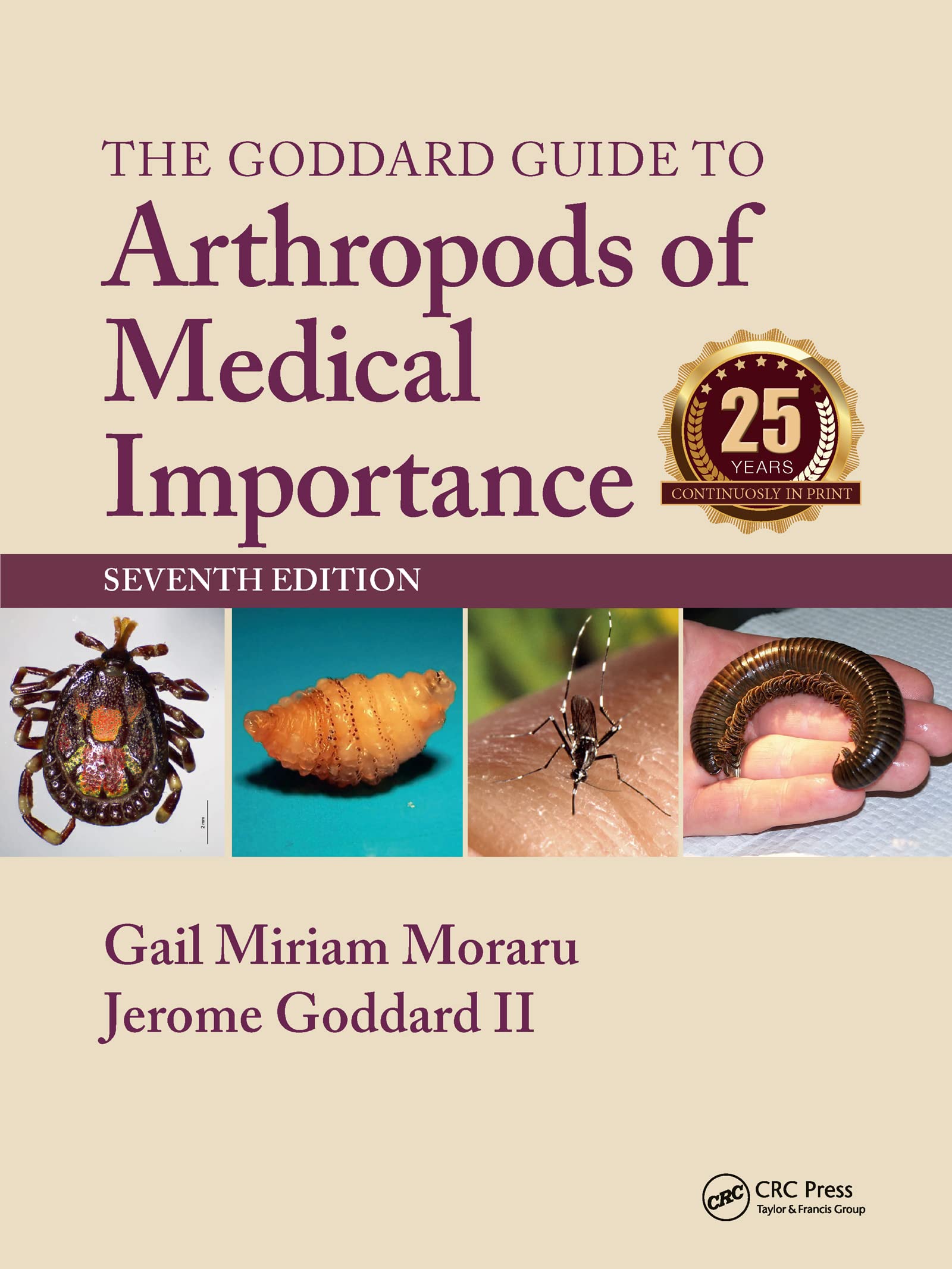 The Goddard Guide To Arthropods Of Medical Importance 7Ed (Pb 2022)