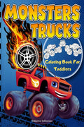 Monsters Trucks Coloring Books For Toddlers