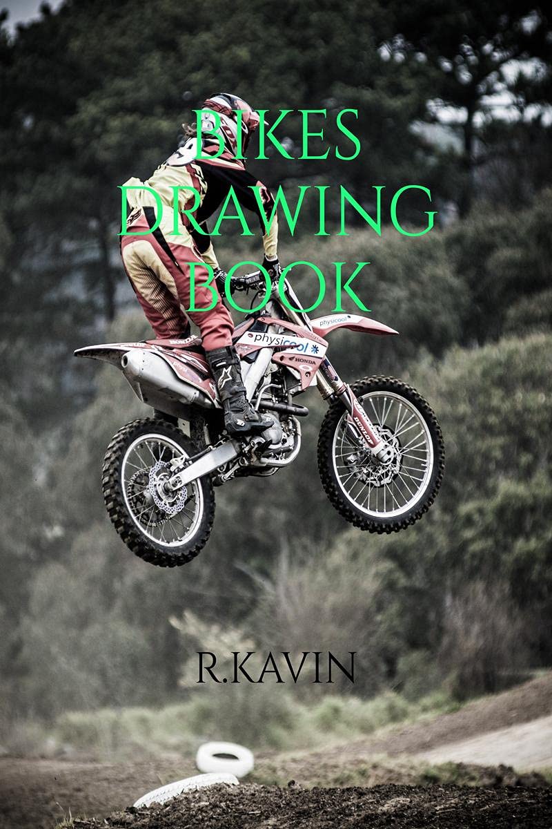 Bikes Drawing Book