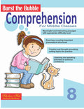 Scholars Hub Comprehension Book For Develop Reading And Writing Skills Of Kids (Middle Classes  8) | For Ages 1314 Years