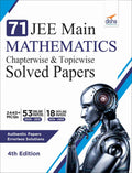 71 Jee Main Mathematics Online (2020  2012) & Offline (2018  2002) Chapterwise + Topicwise Solved Papers 4Th Edition