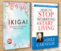 Best Motivational Books In English  Ikigai + How To Stop Worrying & Start Living