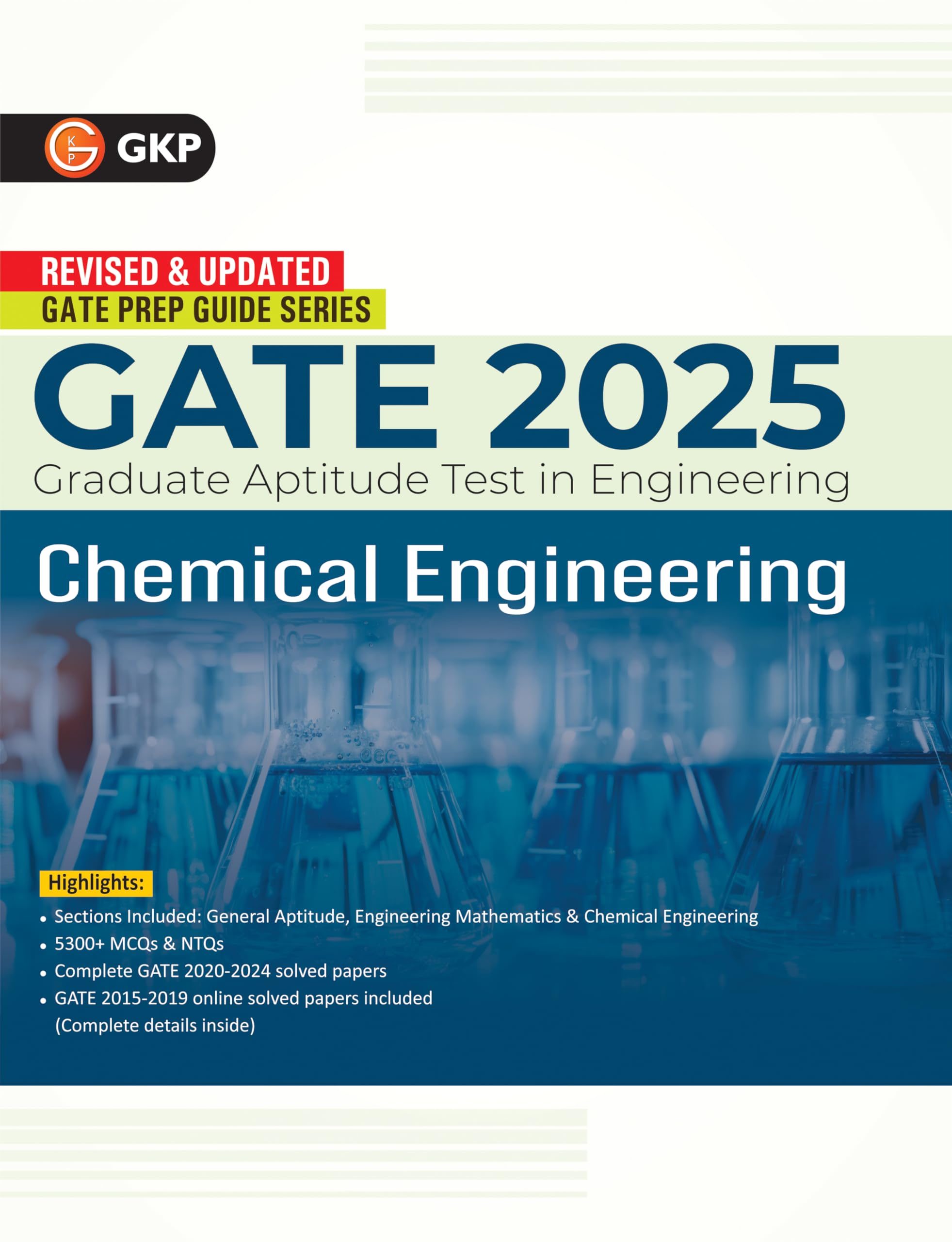 Gkp Gate 2025 : Chemical Engineering  Guide (Includes Solved Papers 20202024)