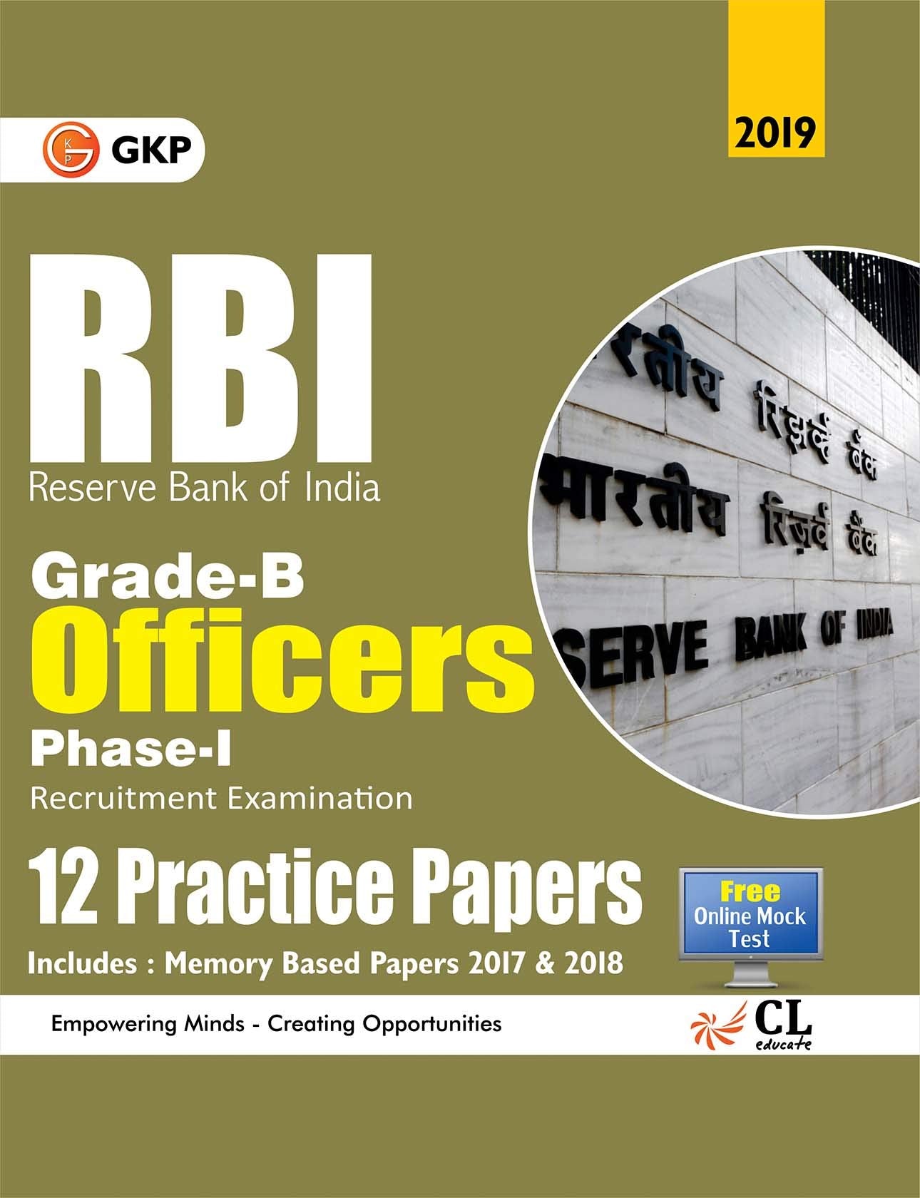 Rbi 2019 Grade B Officers Ph I 12 Practice Papers