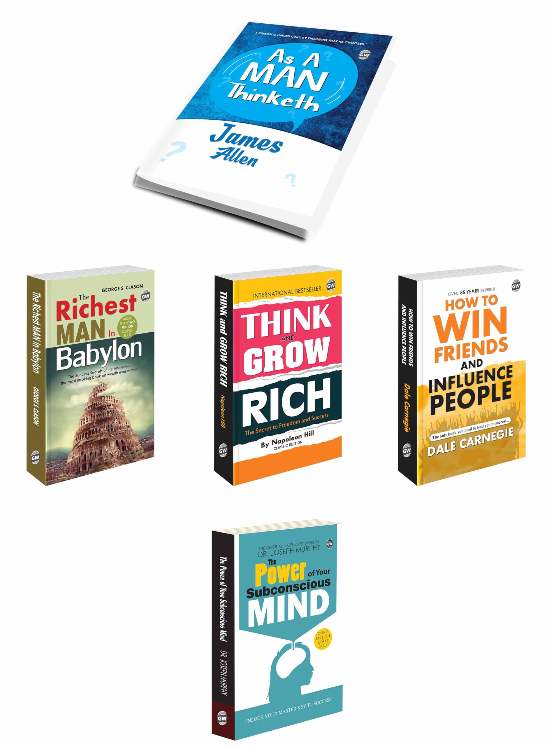 The Ultimate 5Book Collection for Building Wealth, Inner Strength and Powerful Social Skills : Motivational Gift Set by Dale C