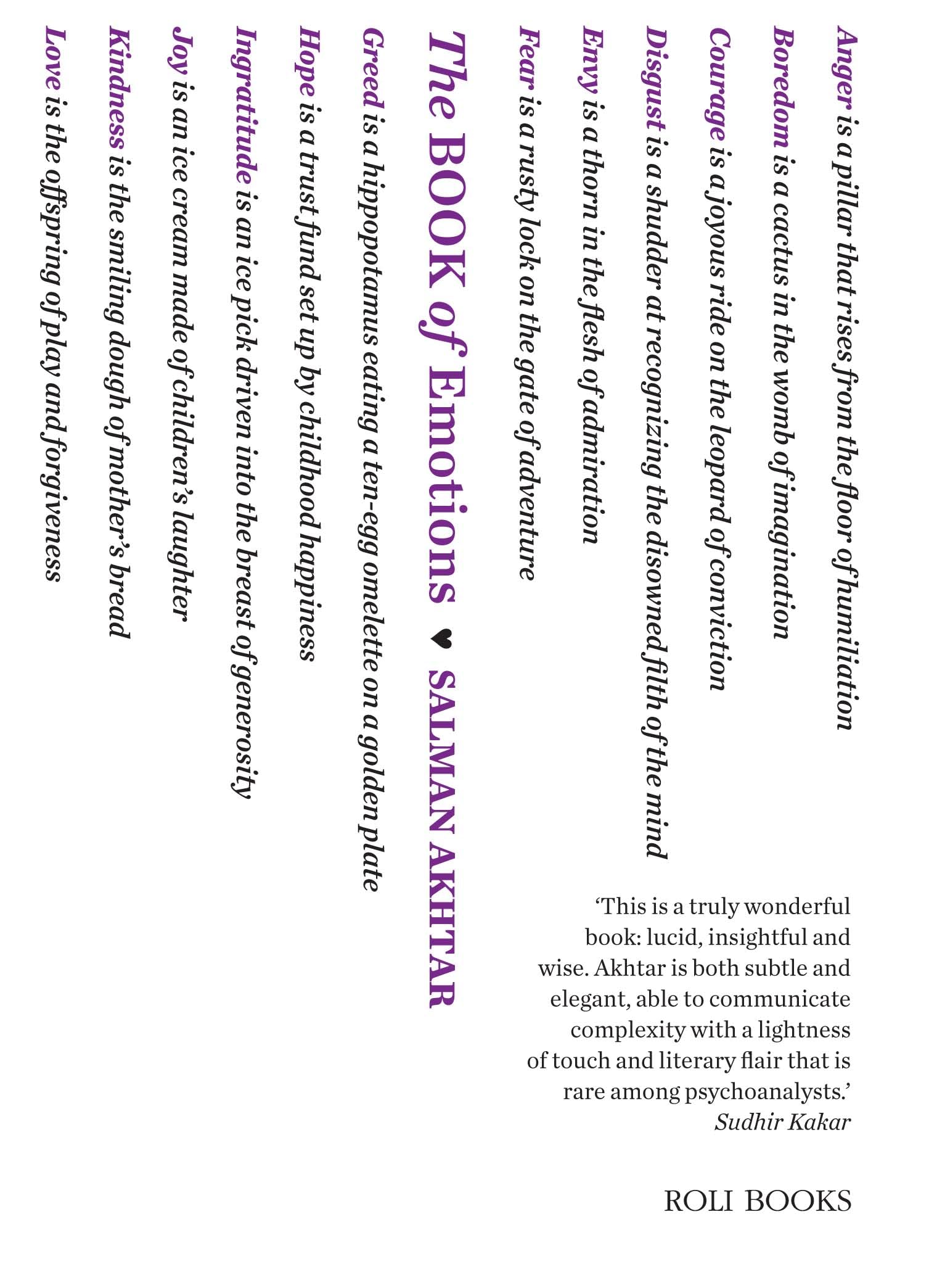 The Book of Emotions