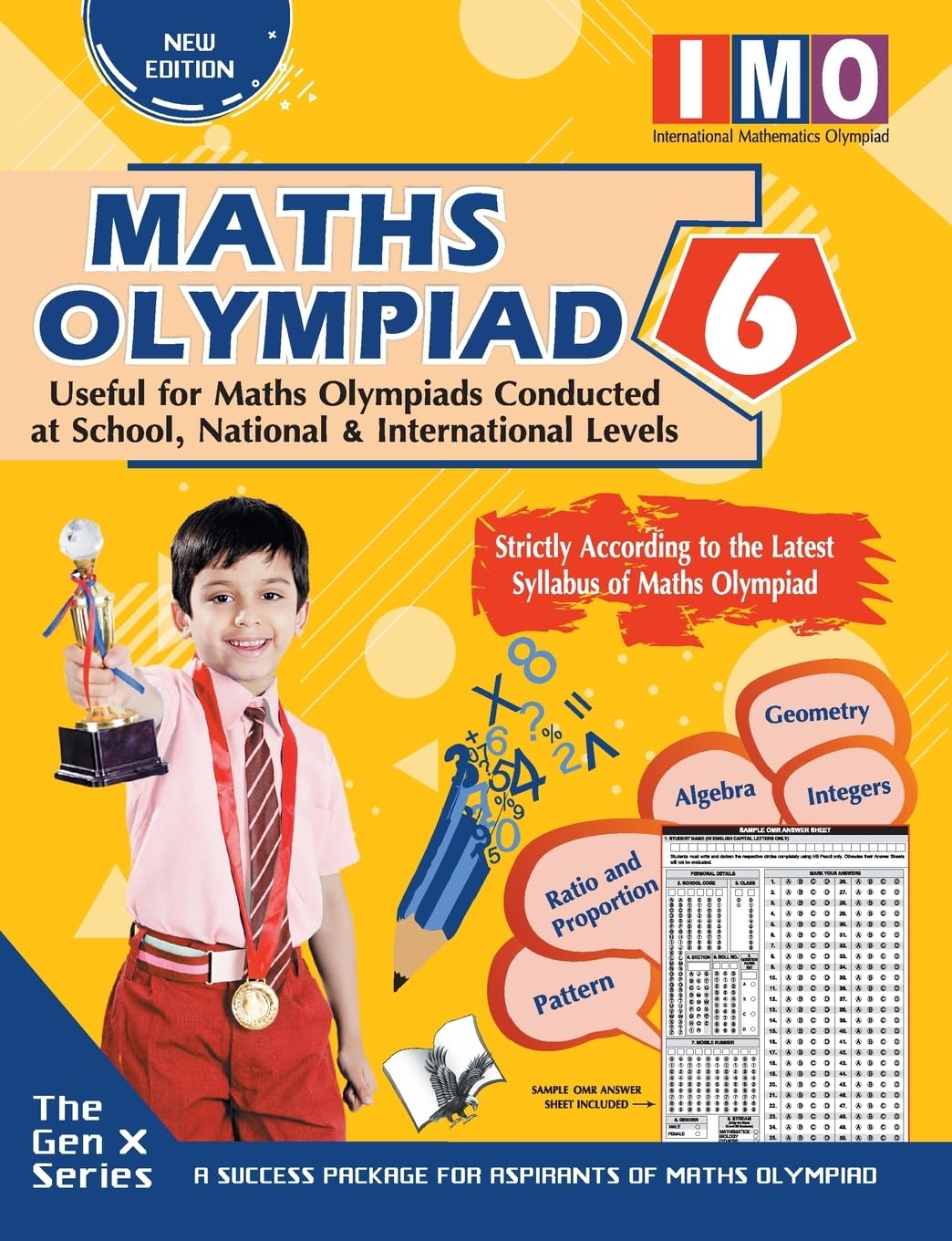 International Maths Olympiad  Class 6 (With OMR Sheets)