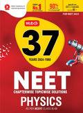 MTG 37 Years NEET Previous Year Solved Question Papers with NEET PYQ Chapterwise Topicwise Solutions Physics For NEET 2025 Exam 