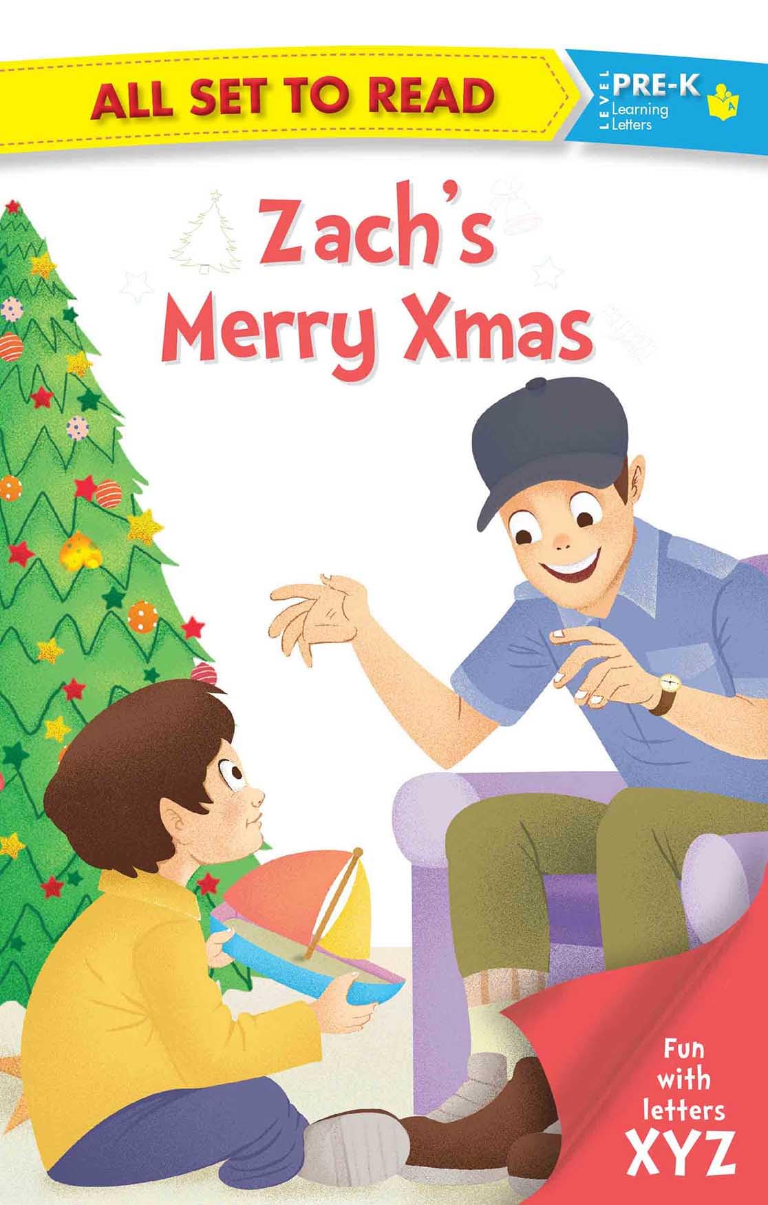 All set to Read Fun with Letters XYZ Zachs Merry Xmas READERS