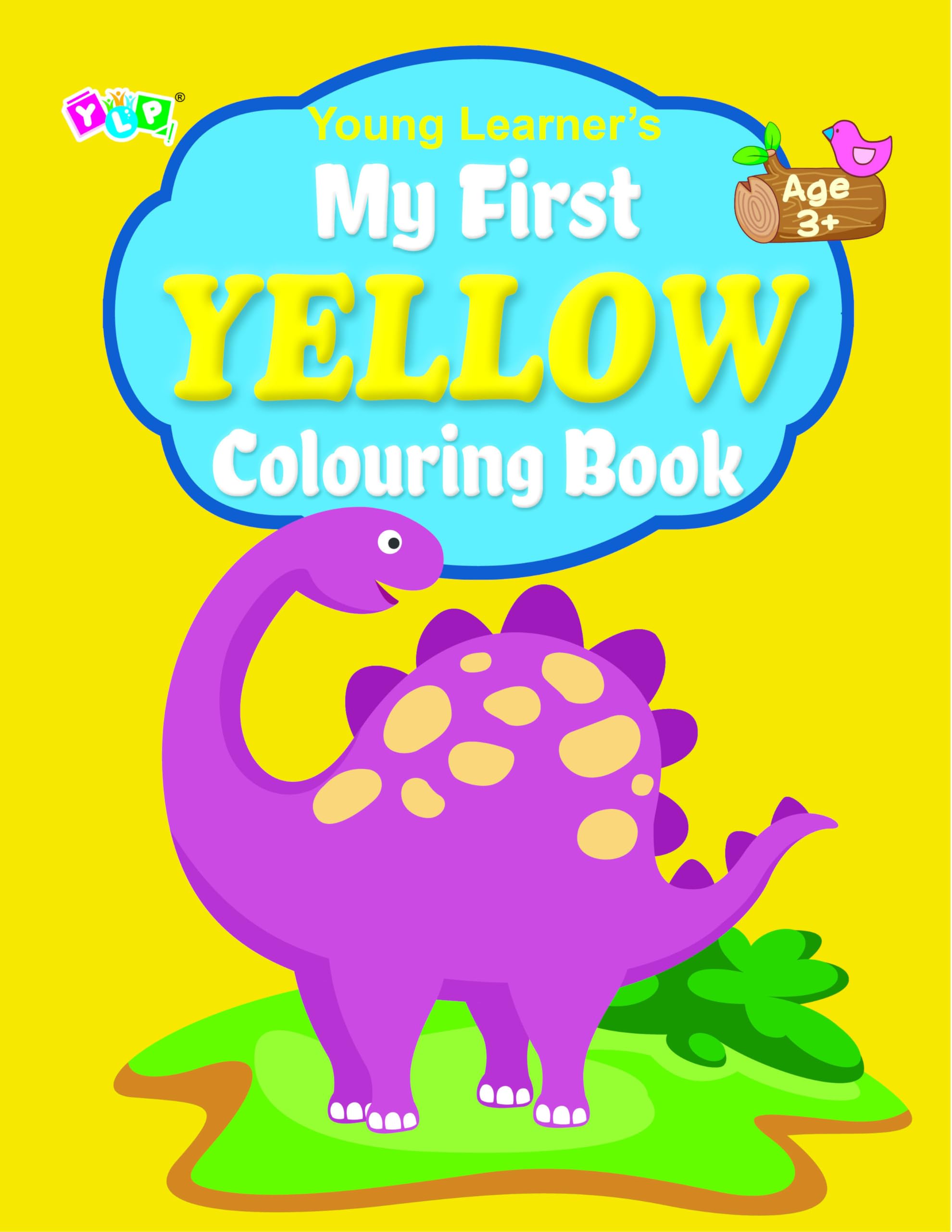 My First Yellow Colouring Book