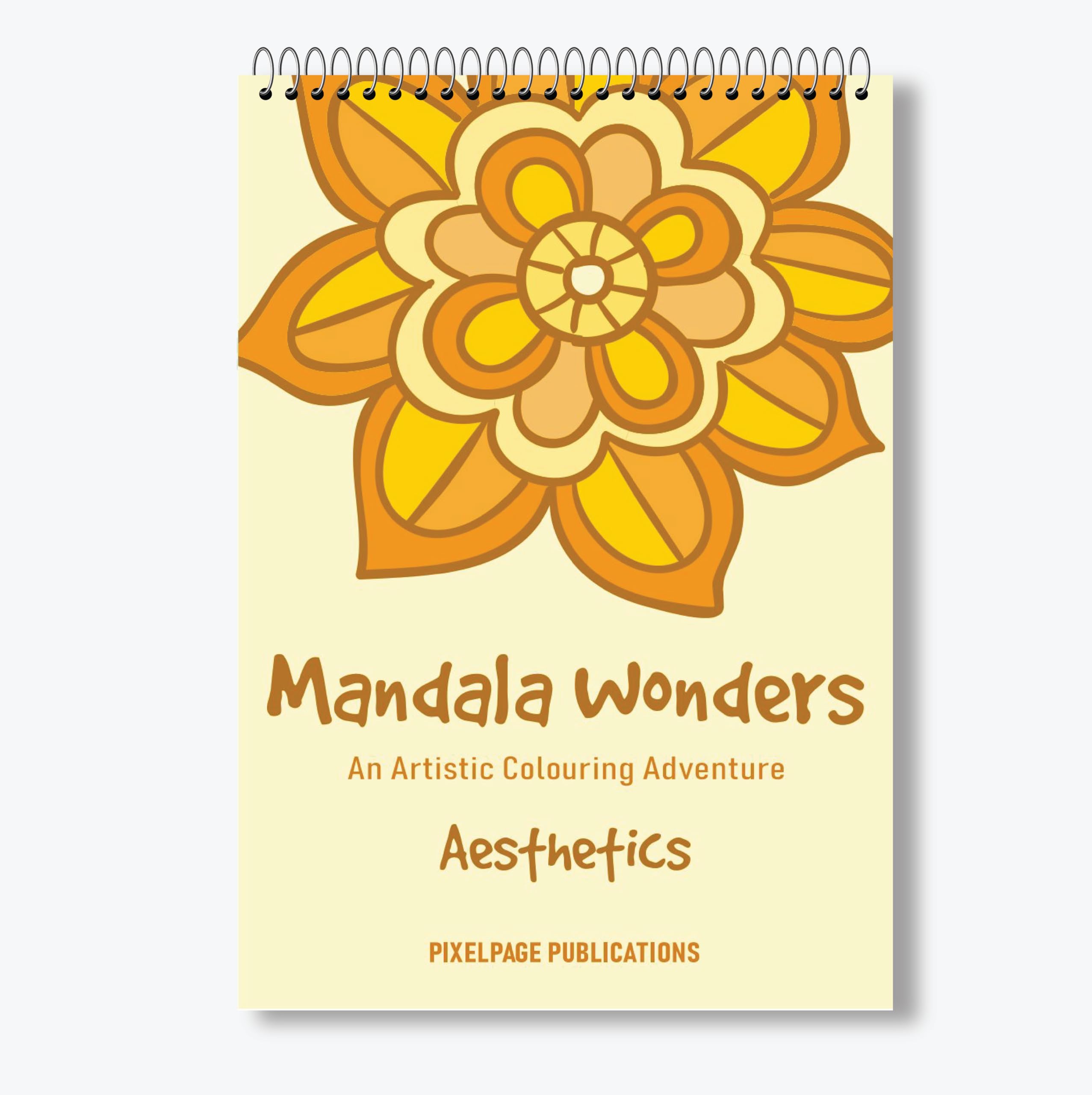 PIXELPAGE: Mandla Wonders  Aesthetics  An Artistic Colouring Adventure
