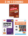 MTG Class5 International English Olympiad (IEO) Workbook, PrepGuide & Previous Years Papers (PYQs) with Mock Test Paper (Set o