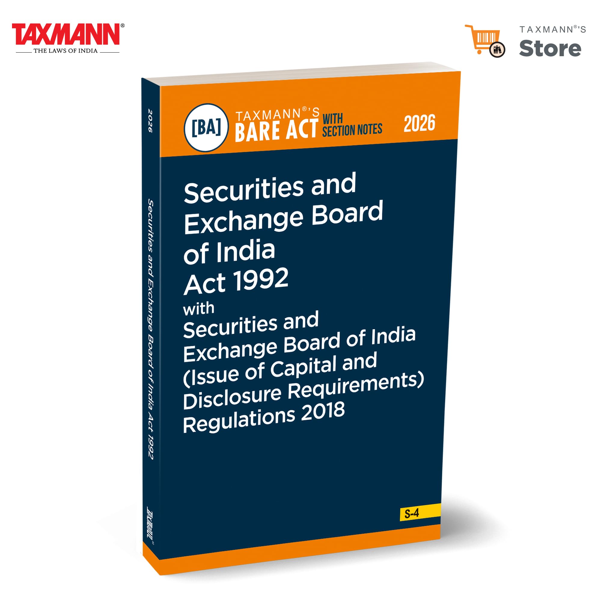 Taxmanns Securities and Exchange Board of India Act 1992 with Securities and Exchange Board of India (Issue of Capital and Dis