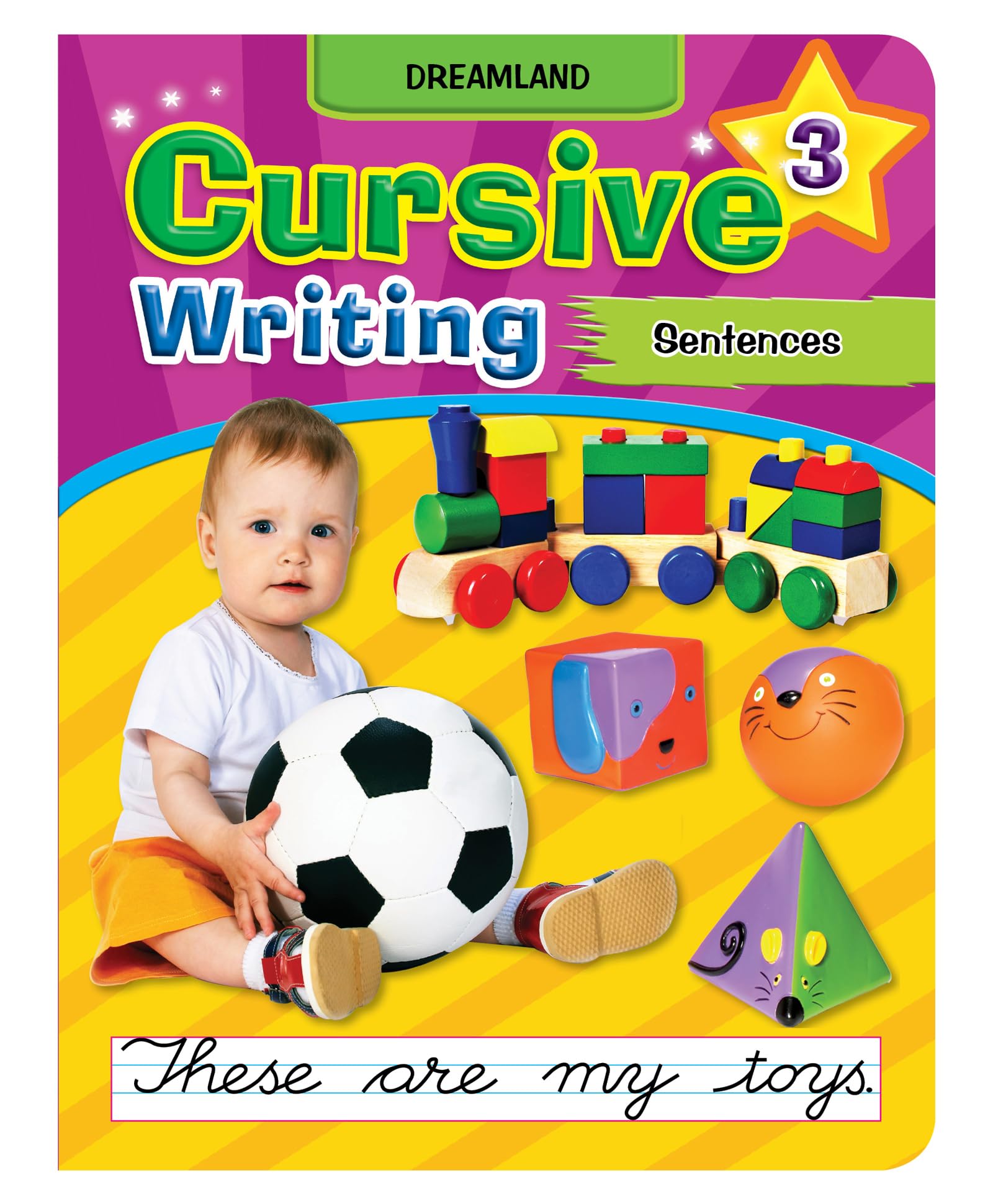 Cursive Writing Book for Kids  Sentences Practice (Part 3) | Easy StepbyStep Cursive Writing with Engaging Sentences | Handwr