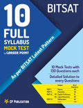 BITSAT 10 Full Syllabus Mock Test on Latest Pattern