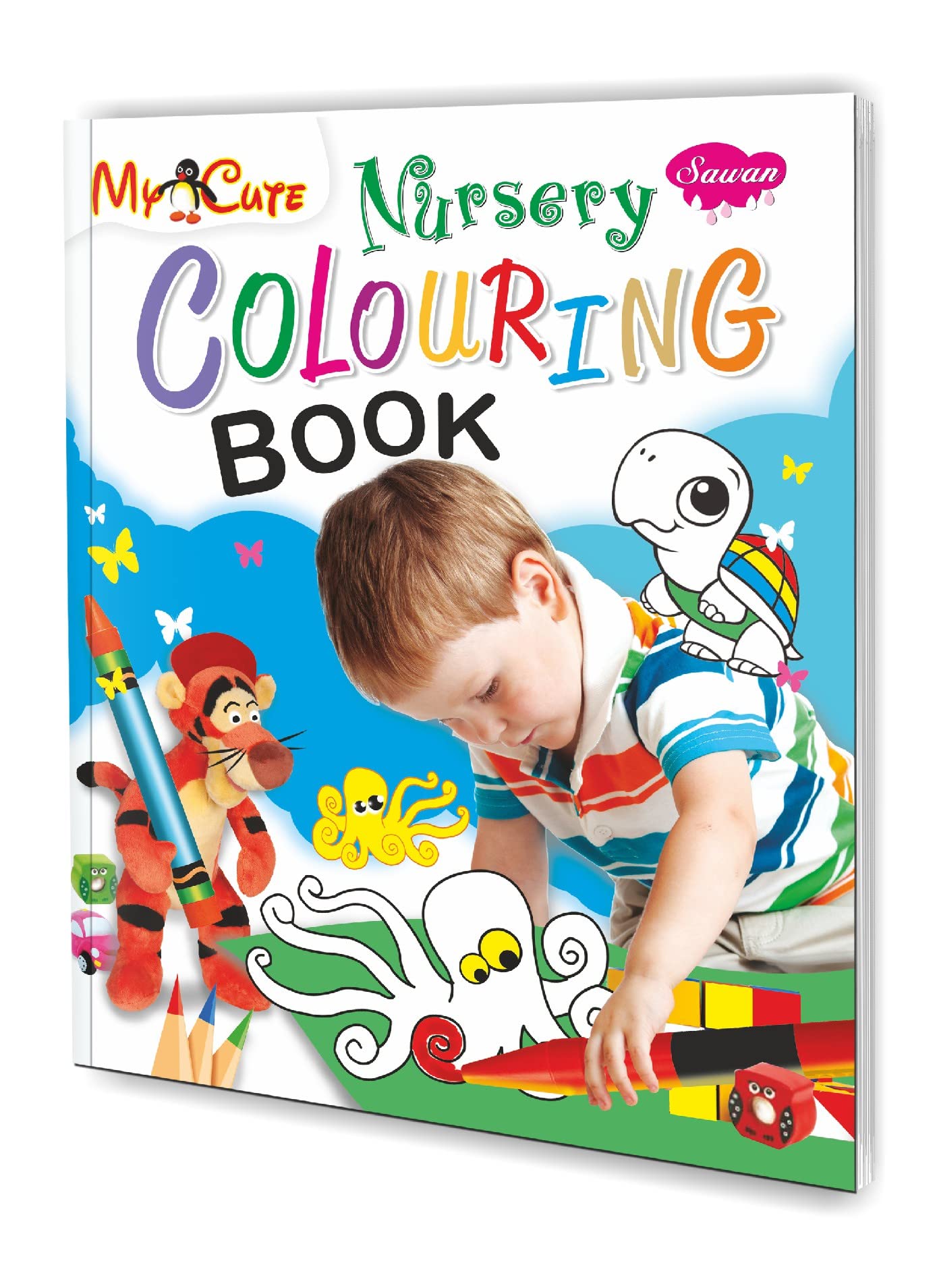 My Cute Nursery Colouring Book By Sawan