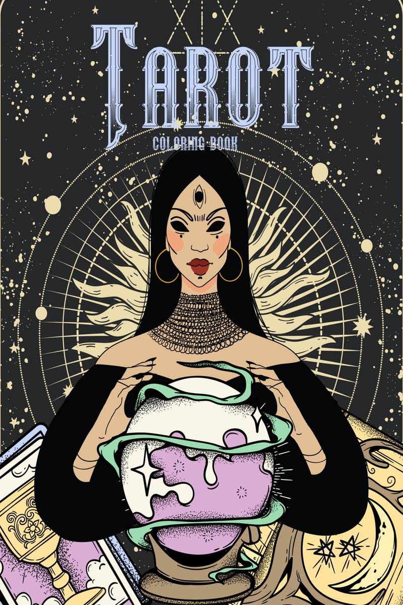 TAROT COLORING BOOK : Modern Witches Tarot Coloring Book