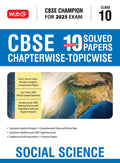 MTG CBSE 10 Years (20242015) Chapterwise Topicwise Solved Papers Class 10 SocialScience Book  CBSE Champion For 2025 Exam | C