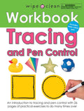 Wipe Clean Workbook Tracing and Pen Control: Includes WipeClean Pen (Wipe Clean Learning Books)