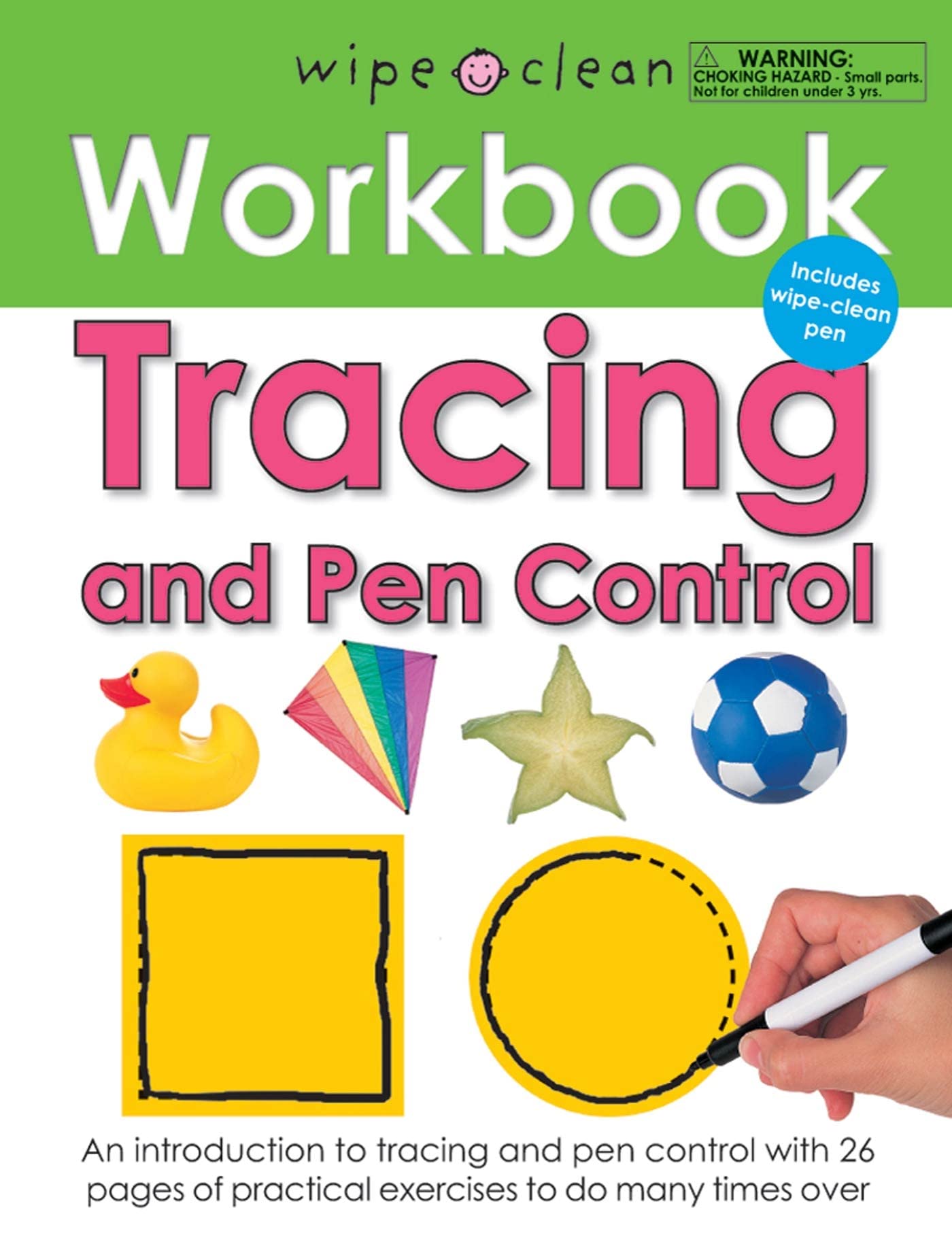 Wipe Clean Workbook Tracing and Pen Control: Includes WipeClean Pen (Wipe Clean Learning Books)