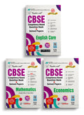 Together with Combo of CBSE Question Bank Class 12 Maths, English Core & Economics 202627| Commerce Combo of 3 Books with CFPQs
