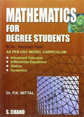 Mathematics for Degree Students (For B.Sc. Second Year)