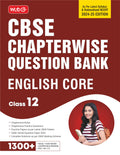 MTG CBSE Class 12 Chapterwise Question Bank English Core For 2025 Board Exam | As Per Latest CBSE Syllabus & Rationalised NCERT 