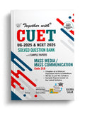Together With CUET UG Entrance Exam Books 202526 Mass Media and Mass Communication Solved Question Bank With Sample Paper